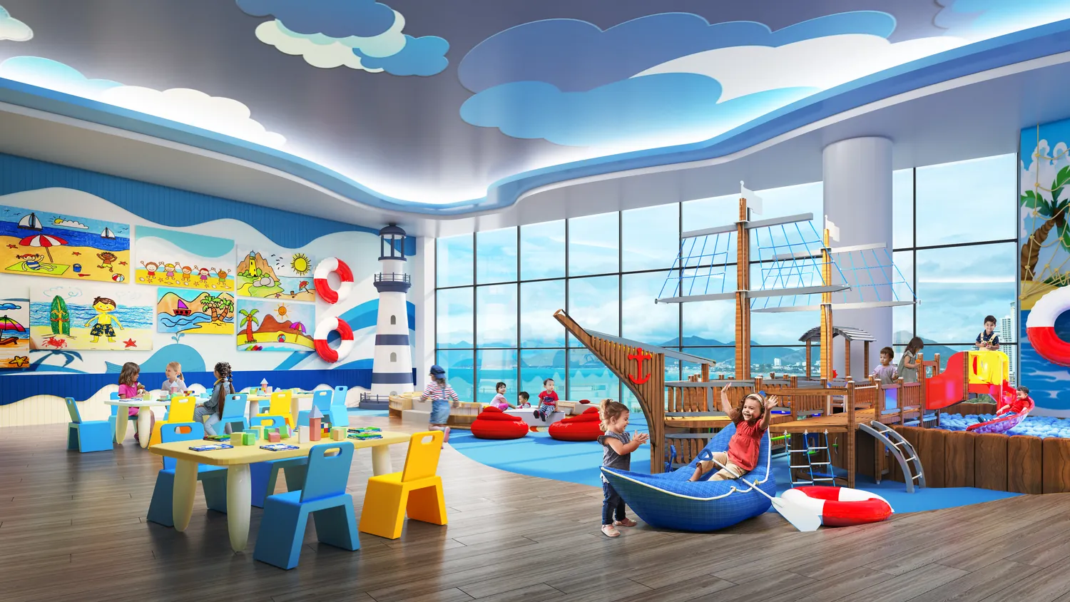 Kid club cho cư dân nhí